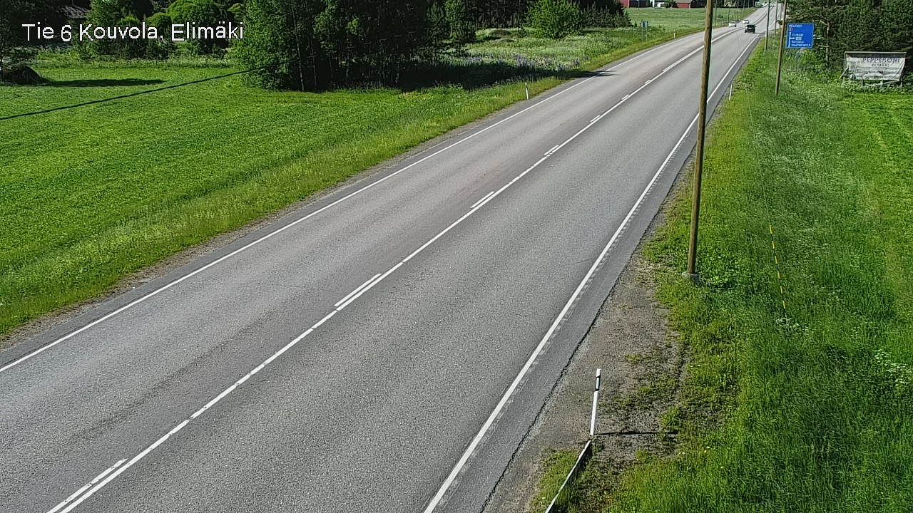 Weather Camera Image Road 6 Kouvola, Elimäki, Kouvola, Kymenlaakso