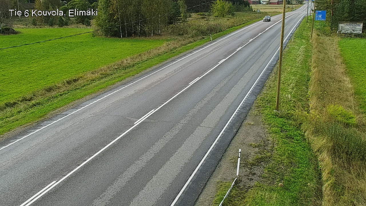 Weather Camera Image Road 6 Kouvola, Elimäki, Kouvola, Kymenlaakso