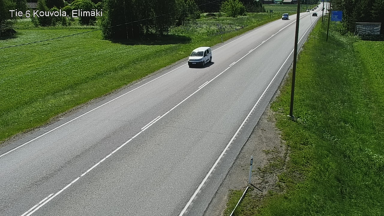 Weather Camera Image Road 6 Kouvola, Elimäki, Kouvola, Kymenlaakso