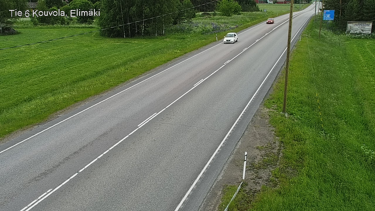 Weather Camera Image Road 6 Kouvola, Elimäki, Kouvola, Kymenlaakso