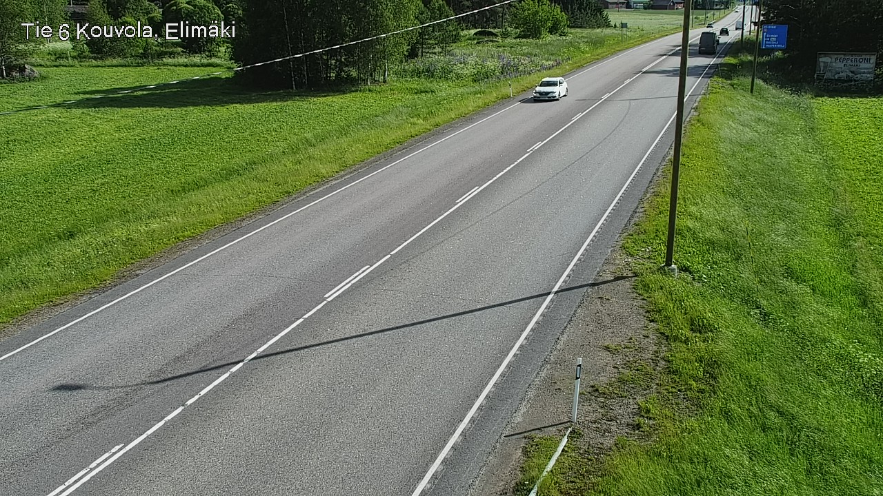 Weather Camera Image Road 6 Kouvola, Elimäki, Kouvola, Kymenlaakso