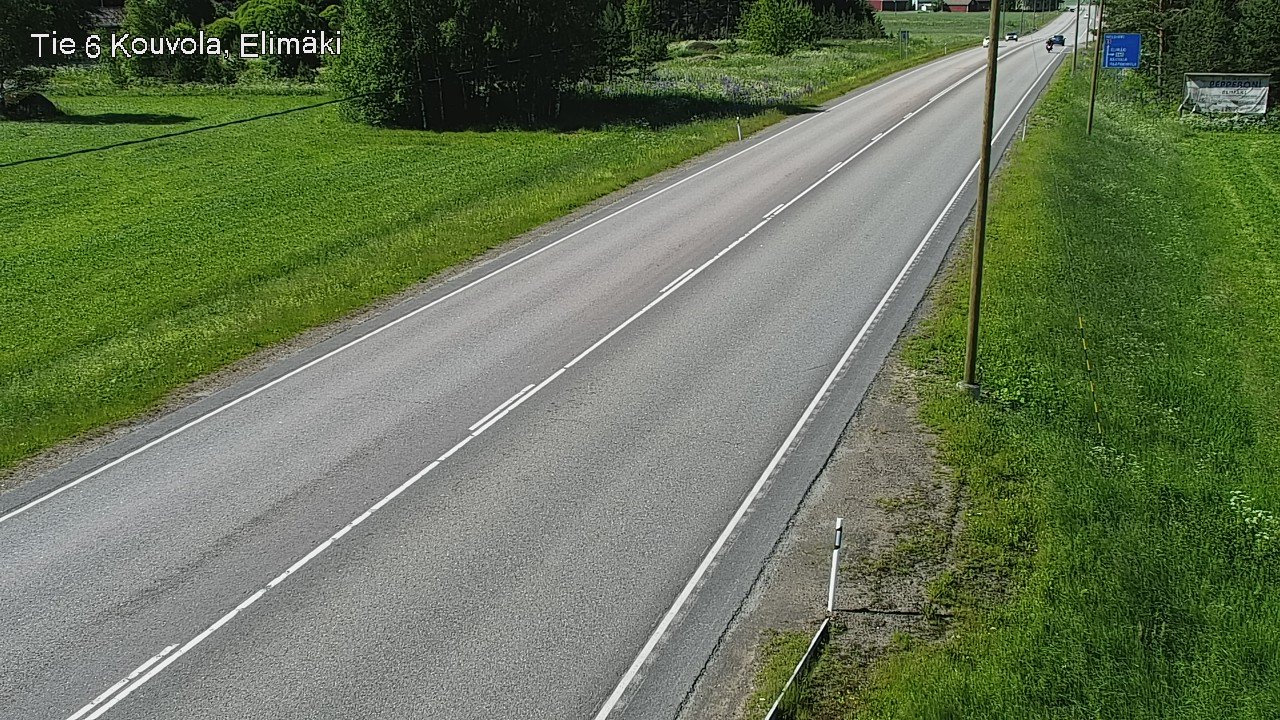 Weather Camera Image Road 6 Kouvola, Elimäki, Kouvola, Kymenlaakso
