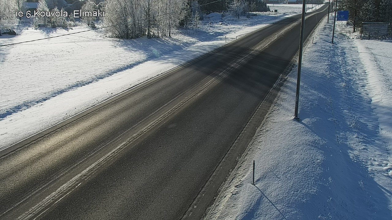Weather Camera Image Road 6 Kouvola, Elimäki, Kouvola, Kymenlaakso
