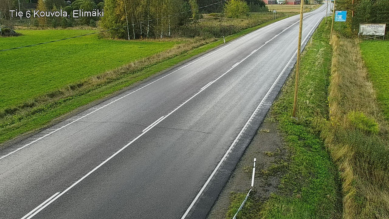 Weather Camera Image Road 6 Kouvola, Elimäki, Kouvola, Kymenlaakso