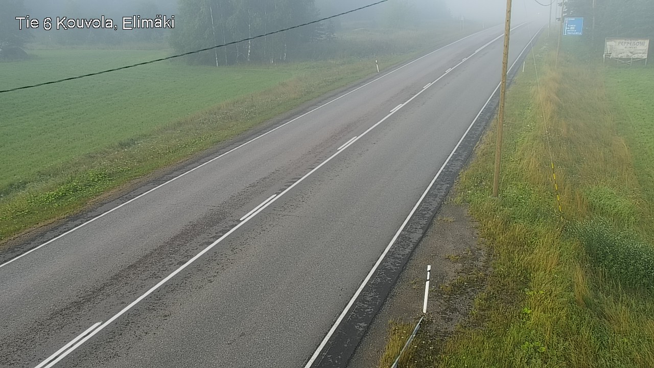 Weather Camera Image Road 6 Kouvola, Elimäki, Kouvola, Kymenlaakso