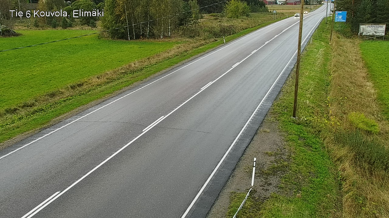 Weather Camera Image Road 6 Kouvola, Elimäki, Kouvola, Kymenlaakso