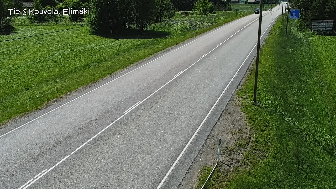 Weather Camera Image Road 6 Kouvola, Elimäki, Kouvola, Kymenlaakso