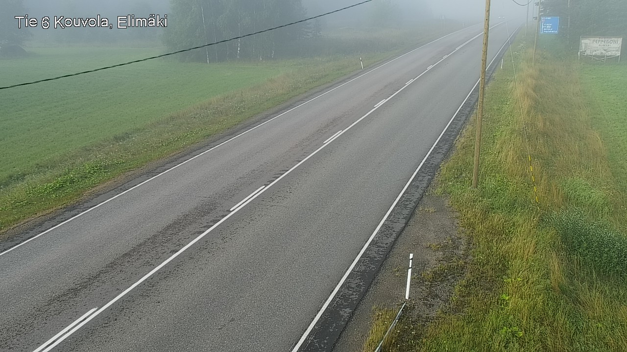 Weather Camera Image Road 6 Kouvola, Elimäki, Kouvola, Kymenlaakso