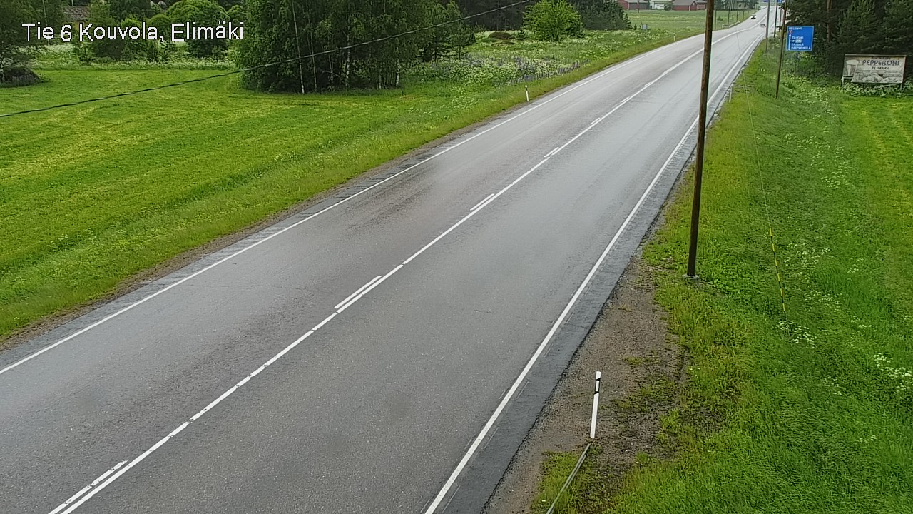 Weather Camera Image Väg 6 Kouvola, Elimäki, Kouvola, Kymenlaakso