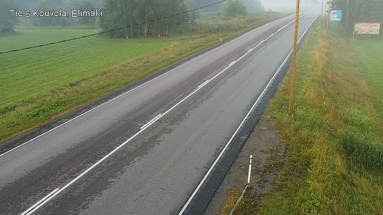 Weather Camera Image Road 6 Kouvola, Elimäki, Kouvola, Kymenlaakso
