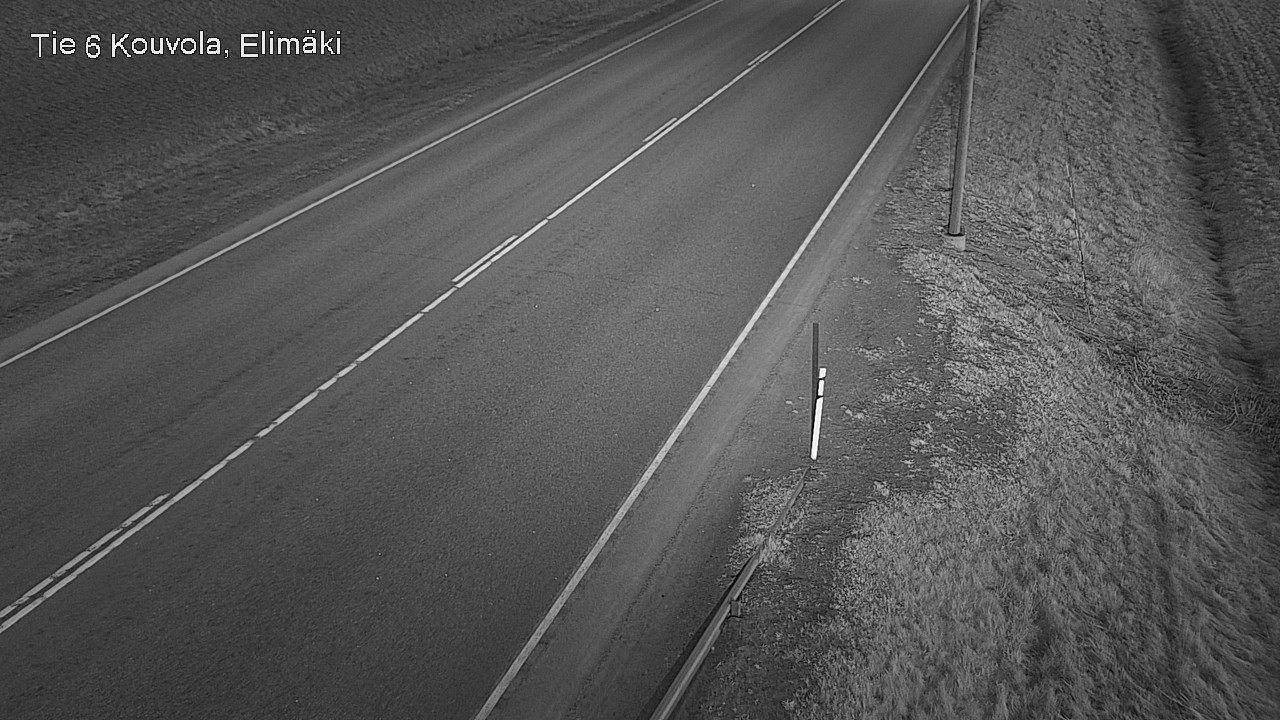 Weather Camera Image Väg 6 Kouvola, Elimäki, Kouvola, Kymenlaakso