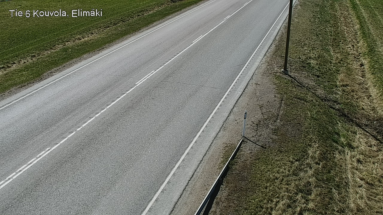 Weather Camera Image Väg 6 Kouvola, Elimäki, Kouvola, Kymenlaakso