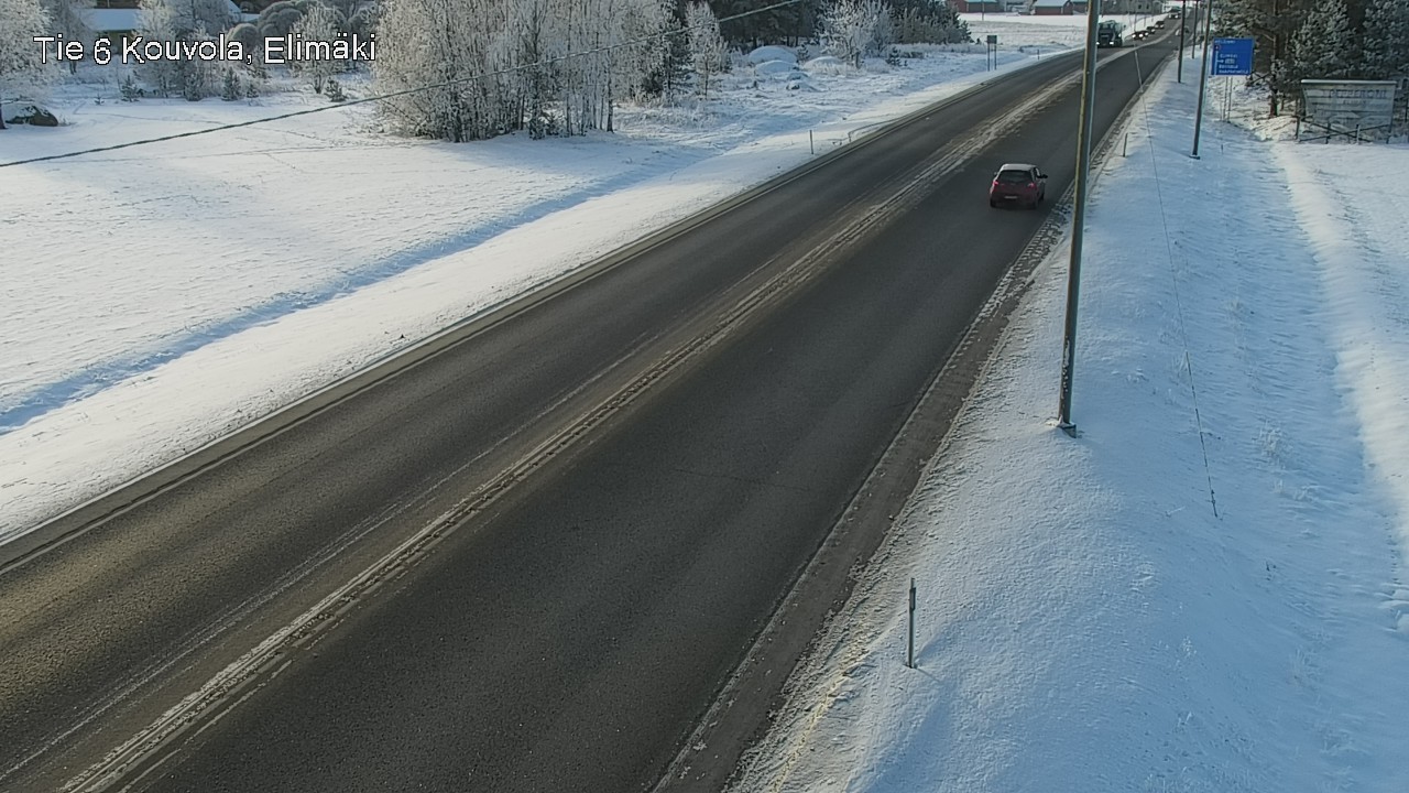 Weather Camera Image Road 6 Kouvola, Elimäki, Kouvola, Kymenlaakso