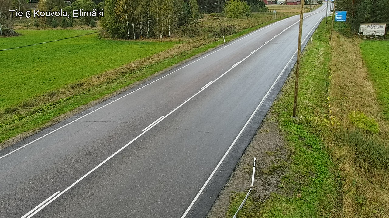 Weather Camera Image Road 6 Kouvola, Elimäki, Kouvola, Kymenlaakso