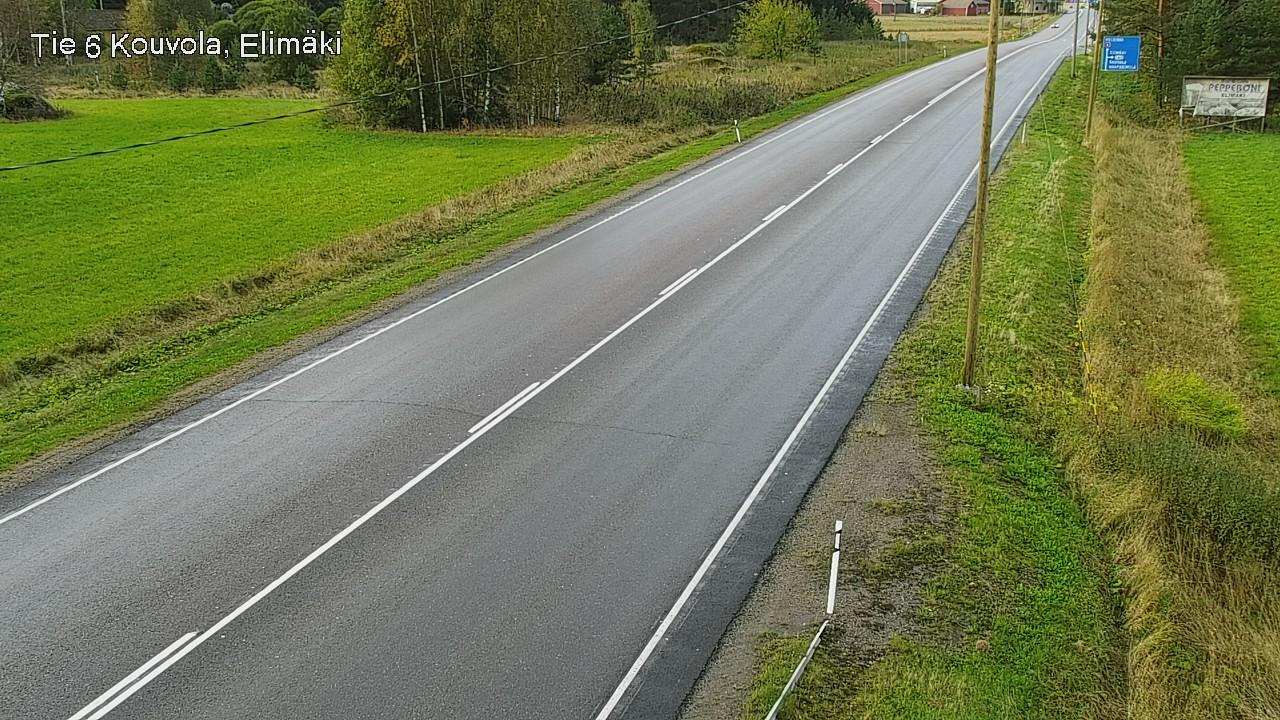 Weather Camera Image Road 6 Kouvola, Elimäki, Kouvola, Kymenlaakso