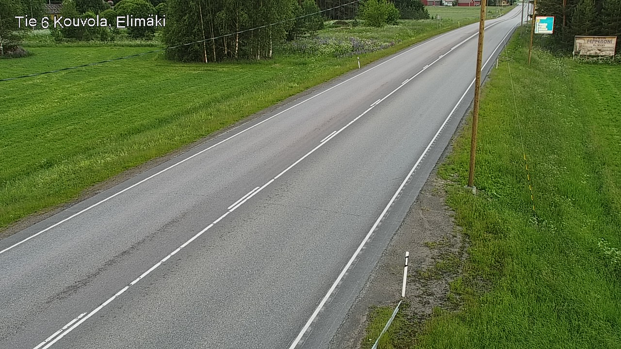 Weather Camera Image Road 6 Kouvola, Elimäki, Kouvola, Kymenlaakso