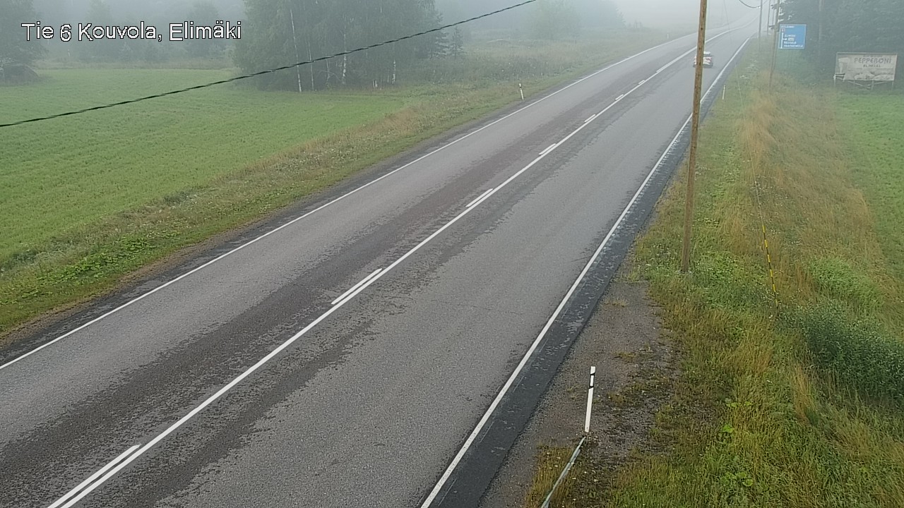 Weather Camera Image Road 6 Kouvola, Elimäki, Kouvola, Kymenlaakso