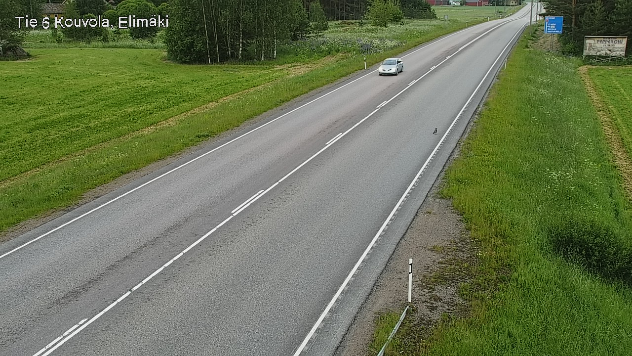 Weather Camera Image Road 6 Kouvola, Elimäki, Kouvola, Kymenlaakso
