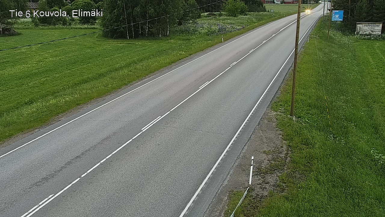 Weather Camera Image Road 6 Kouvola, Elimäki, Kouvola, Kymenlaakso