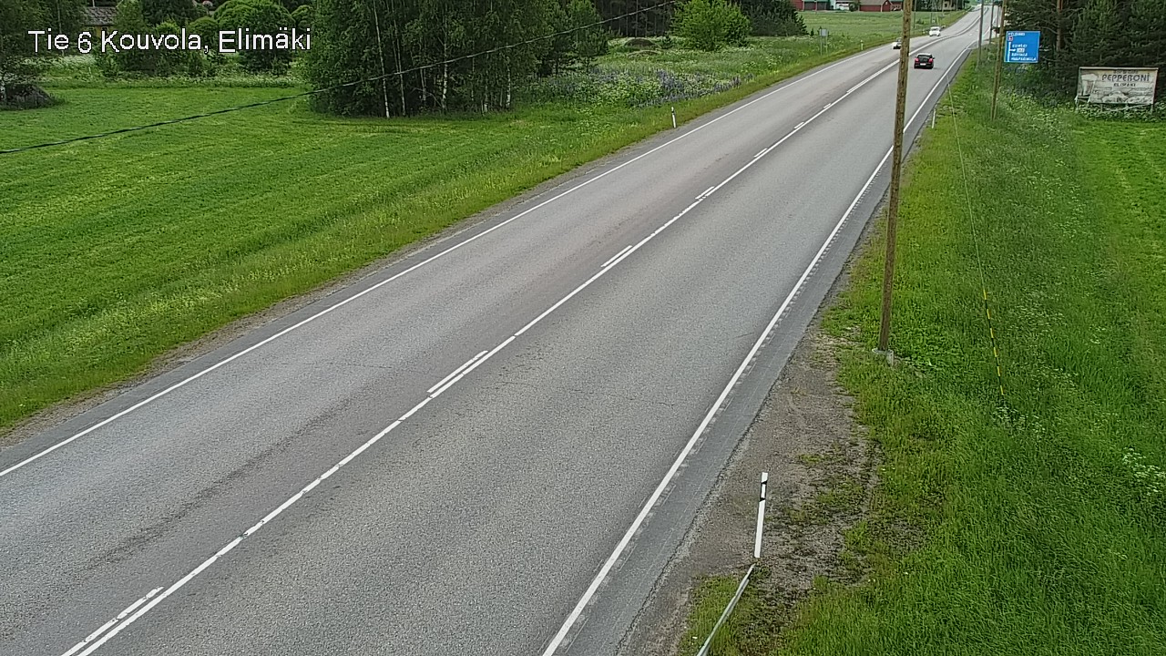 Weather Camera Image Road 6 Kouvola, Elimäki, Kouvola, Kymenlaakso