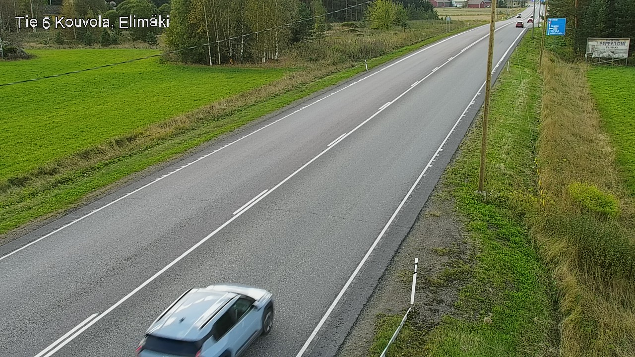 Weather Camera Image Road 6 Kouvola, Elimäki, Kouvola, Kymenlaakso