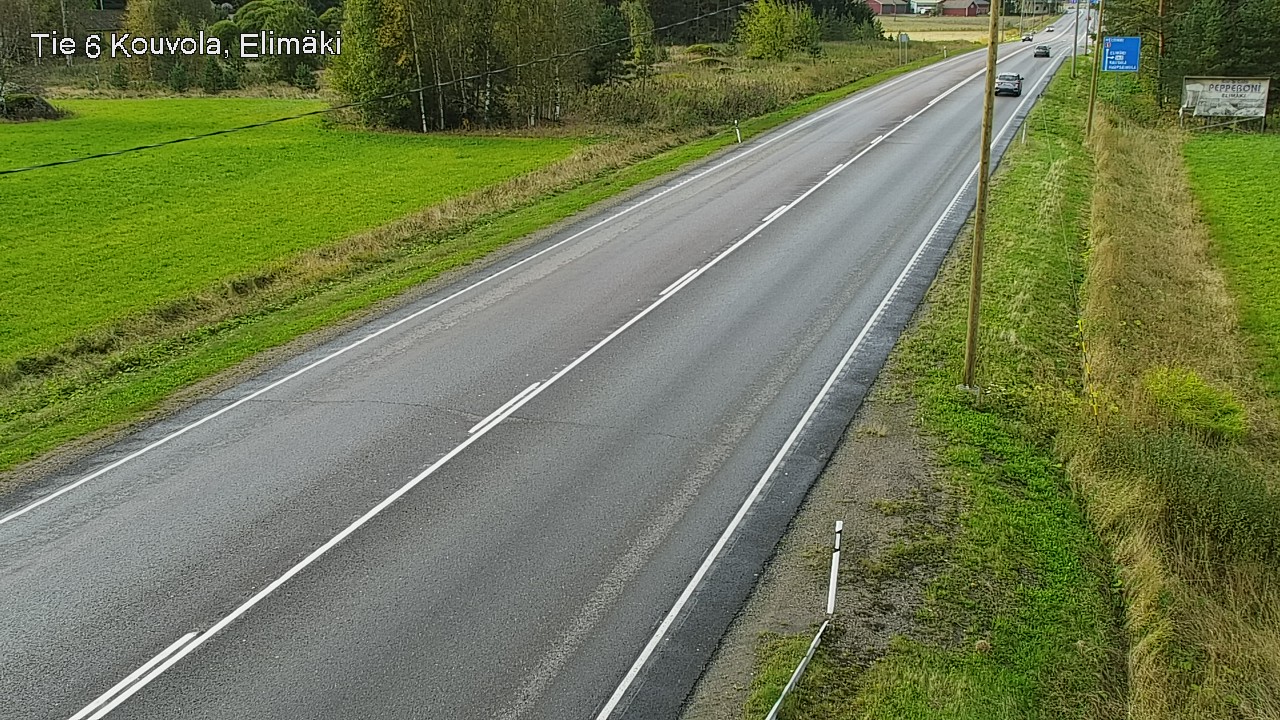 Weather Camera Image Road 6 Kouvola, Elimäki, Kouvola, Kymenlaakso