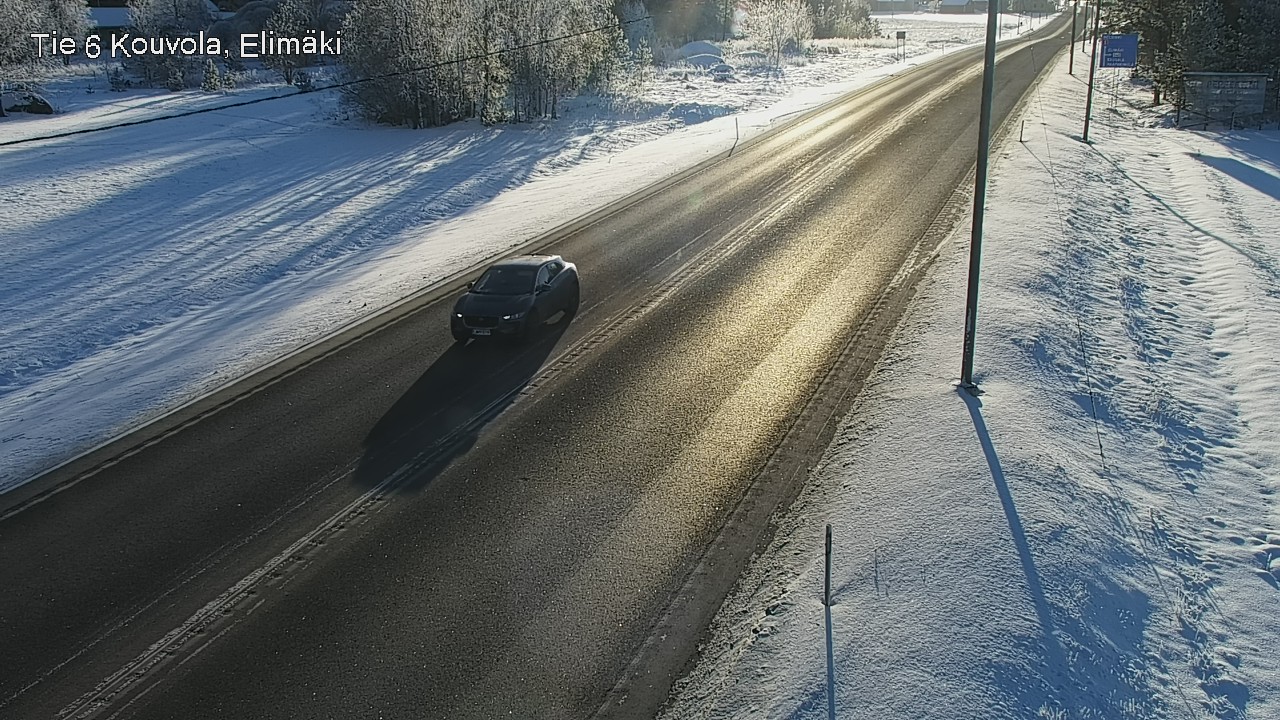 Weather Camera Image Road 6 Kouvola, Elimäki, Kouvola, Kymenlaakso