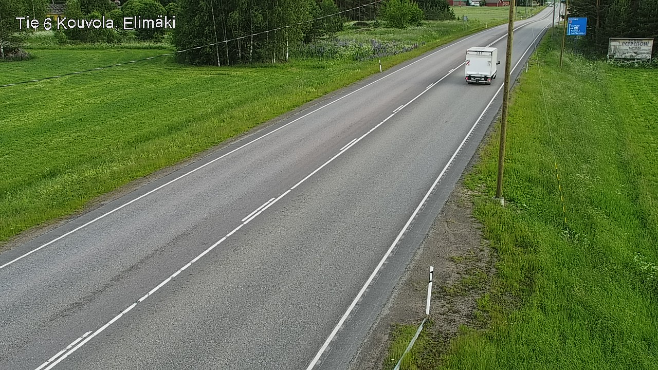 Weather Camera Image Road 6 Kouvola, Elimäki, Kouvola, Kymenlaakso
