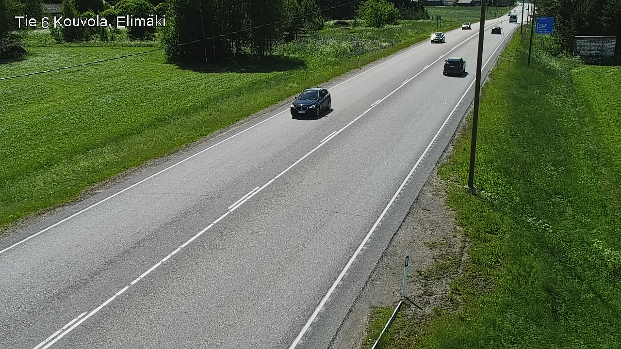 Weather Camera Image Road 6 Kouvola, Elimäki, Kouvola, Kymenlaakso