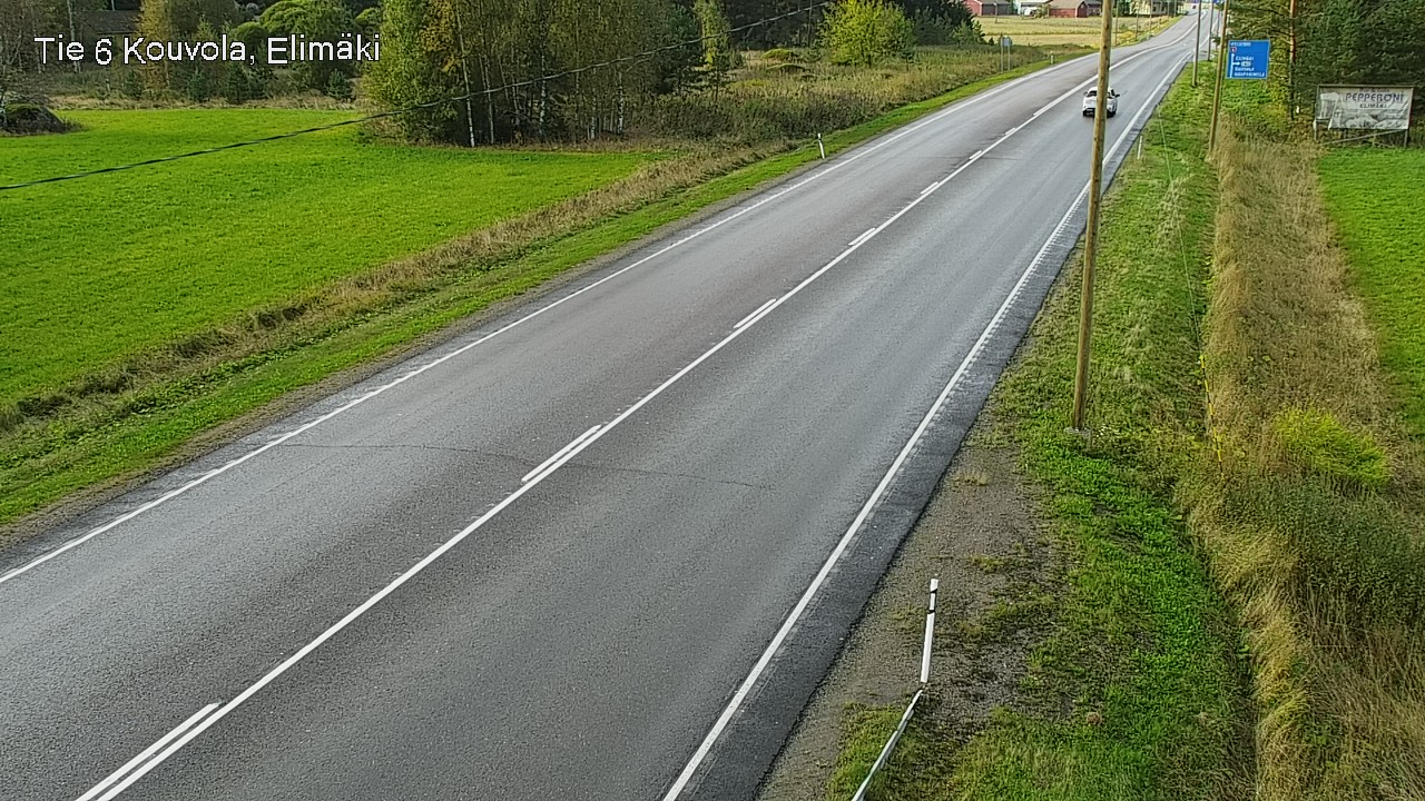 Weather Camera Image Road 6 Kouvola, Elimäki, Kouvola, Kymenlaakso