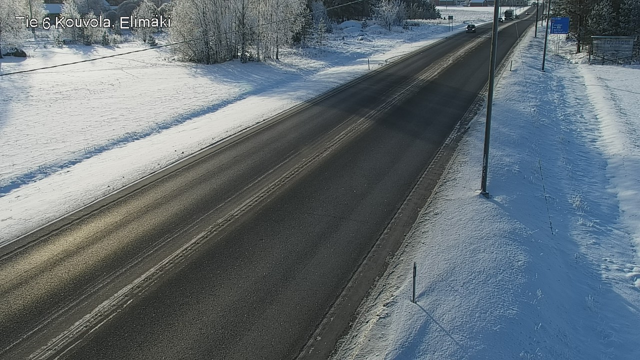 Weather Camera Image Road 6 Kouvola, Elimäki, Kouvola, Kymenlaakso