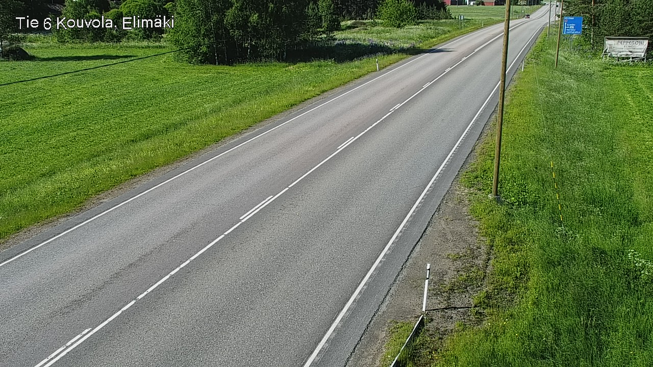Weather Camera Image Road 6 Kouvola, Elimäki, Kouvola, Kymenlaakso