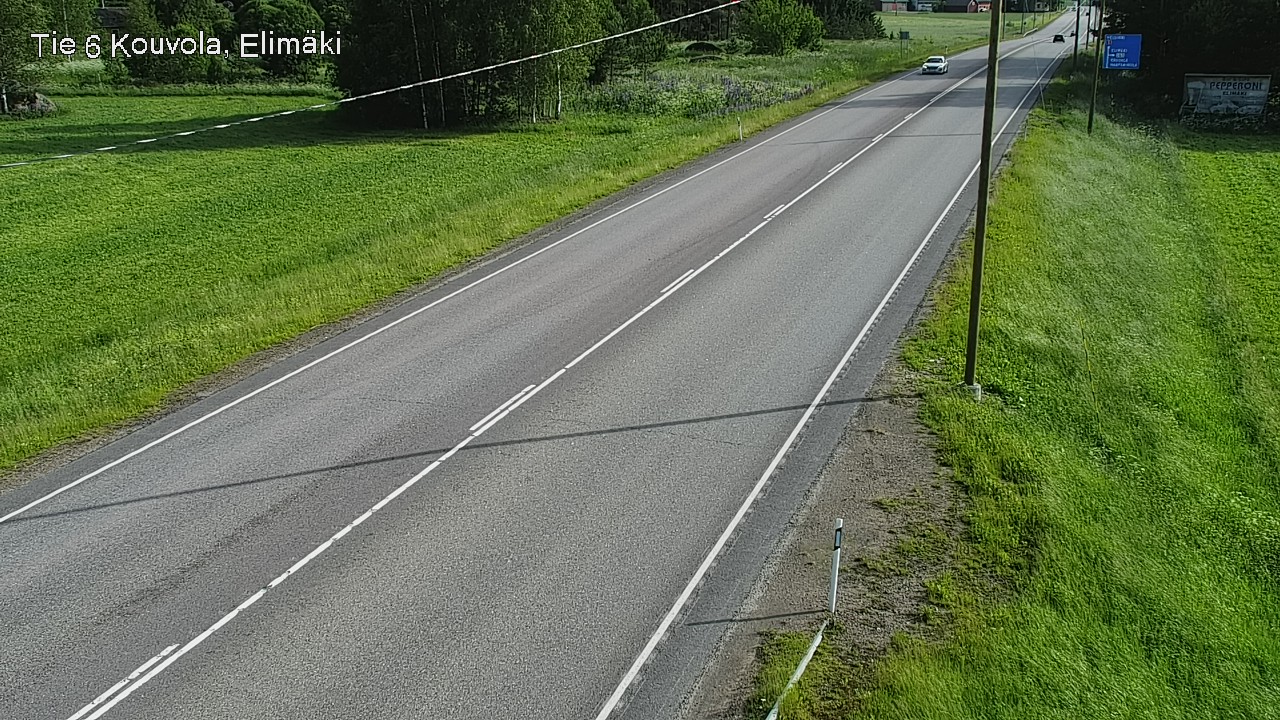 Weather Camera Image Road 6 Kouvola, Elimäki, Kouvola, Kymenlaakso