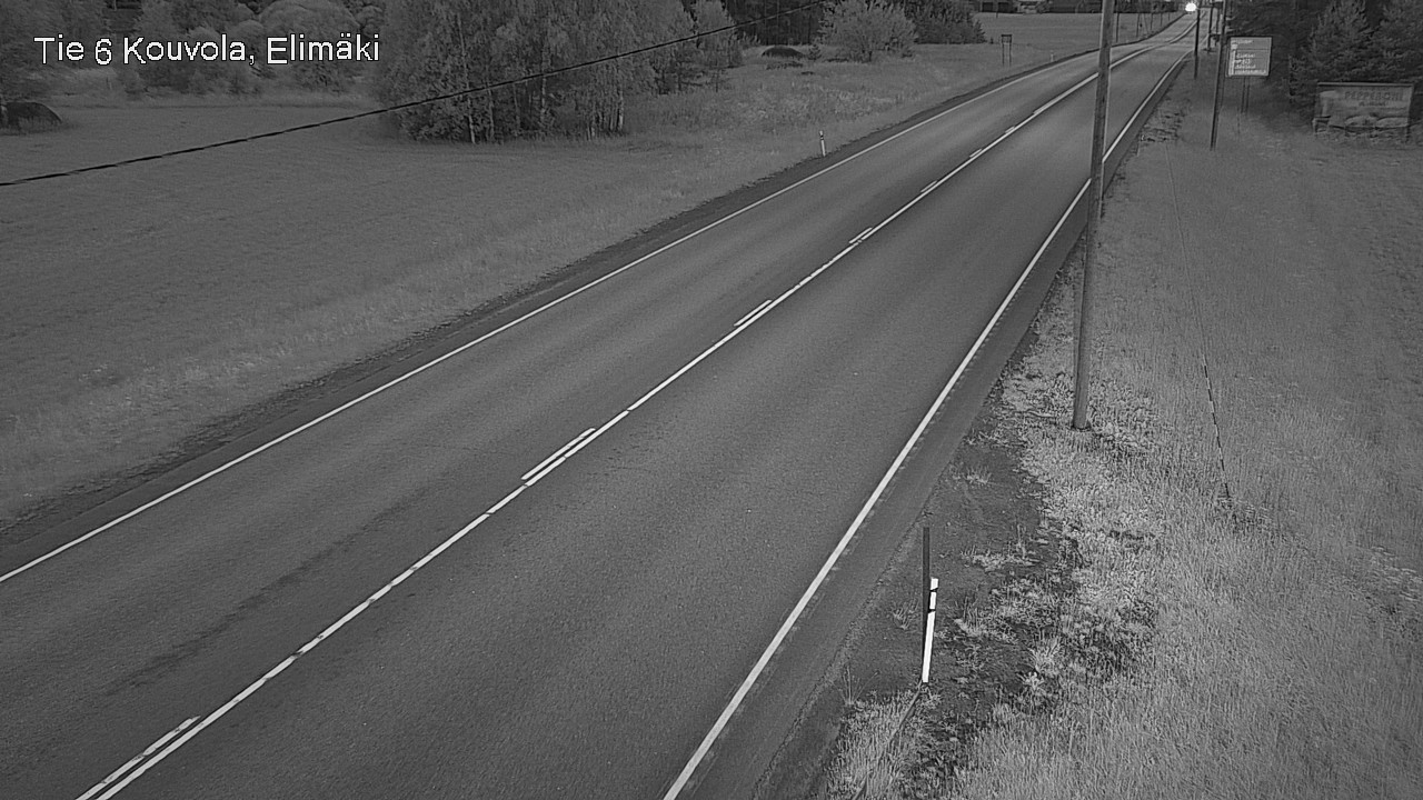 Weather Camera Image Road 6 Kouvola, Elimäki, Kouvola, Kymenlaakso