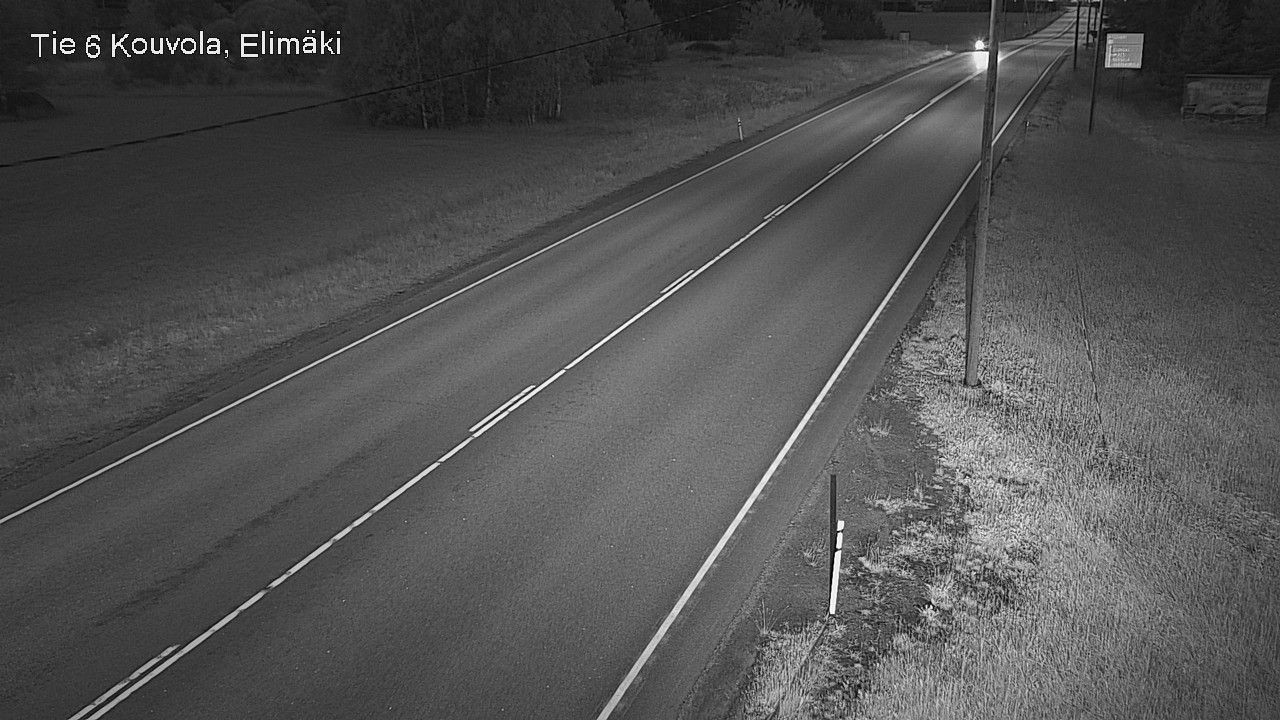 Weather Camera Image Road 6 Kouvola, Elimäki, Kouvola, Kymenlaakso