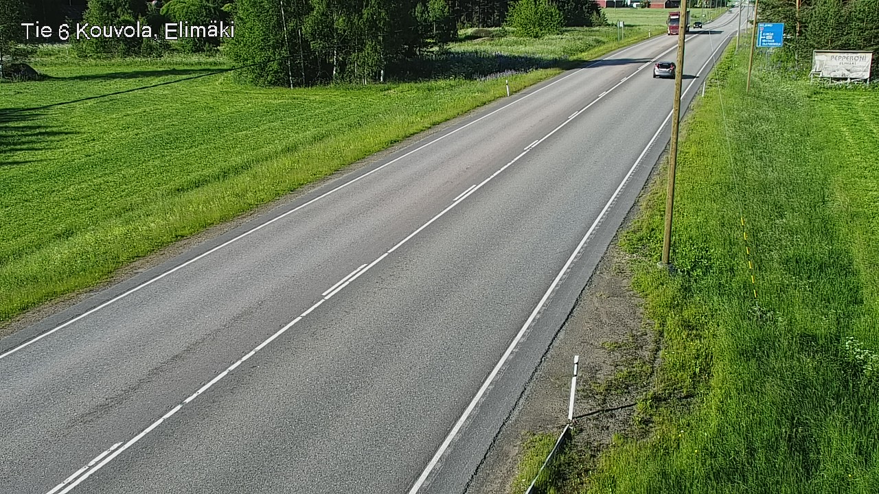 Weather Camera Image Road 6 Kouvola, Elimäki, Kouvola, Kymenlaakso