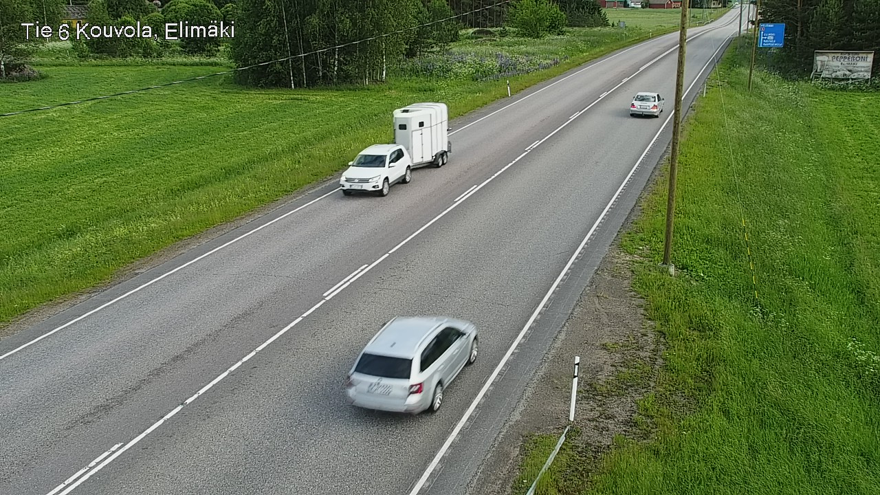 Weather Camera Image Road 6 Kouvola, Elimäki, Kouvola, Kymenlaakso