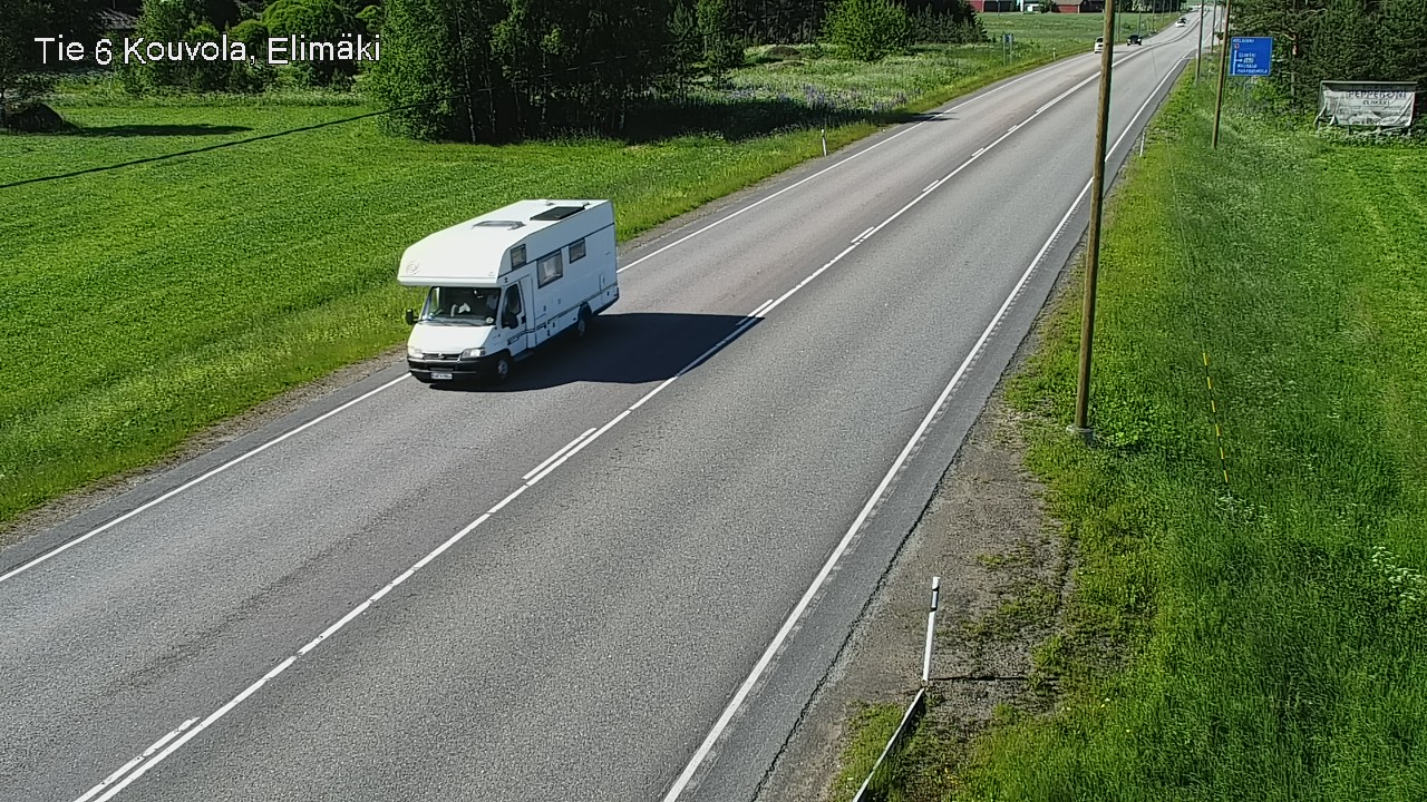 Weather Camera Image Road 6 Kouvola, Elimäki, Kouvola, Kymenlaakso
