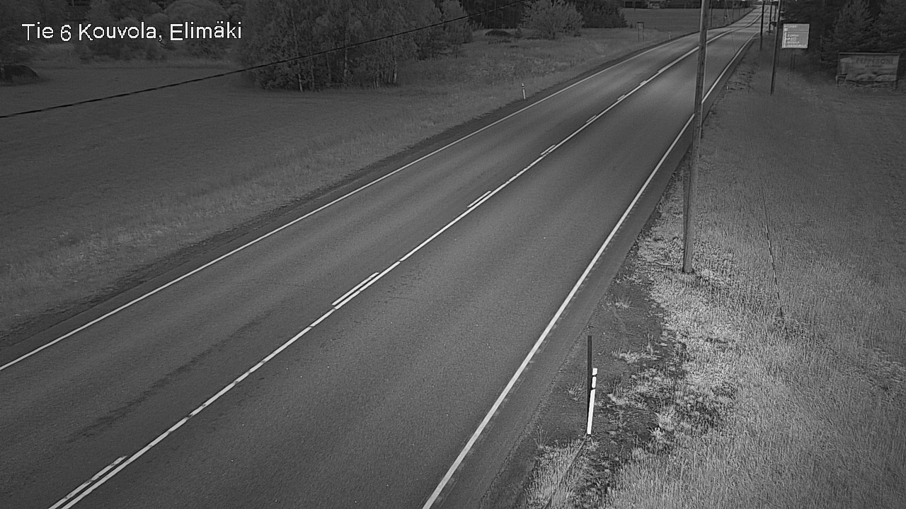 Weather Camera Image Road 6 Kouvola, Elimäki, Kouvola, Kymenlaakso