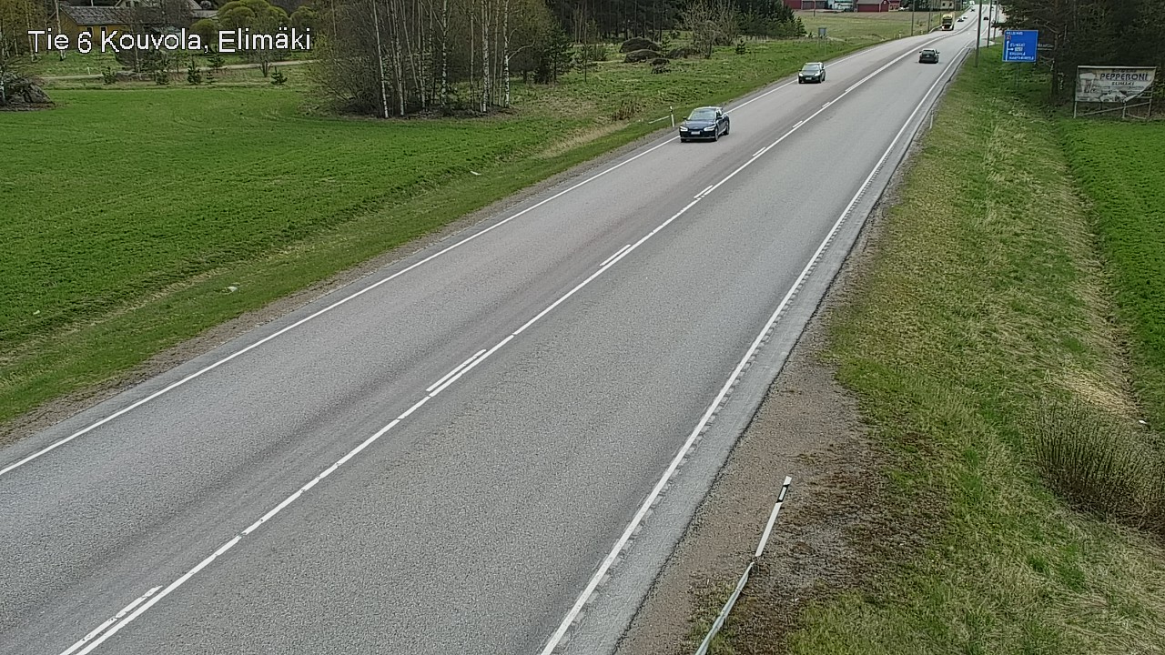 Weather Camera Image Väg 6 Kouvola, Elimäki, Kouvola, Kymenlaakso