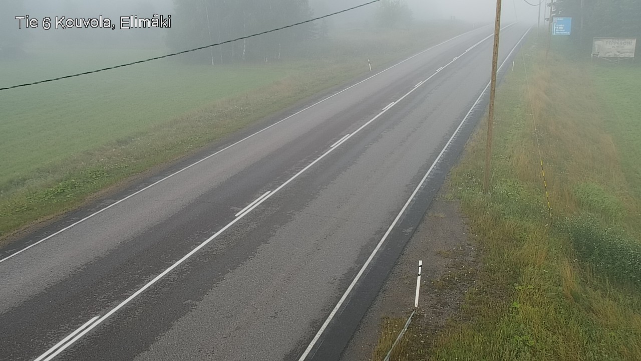 Weather Camera Image Road 6 Kouvola, Elimäki, Kouvola, Kymenlaakso