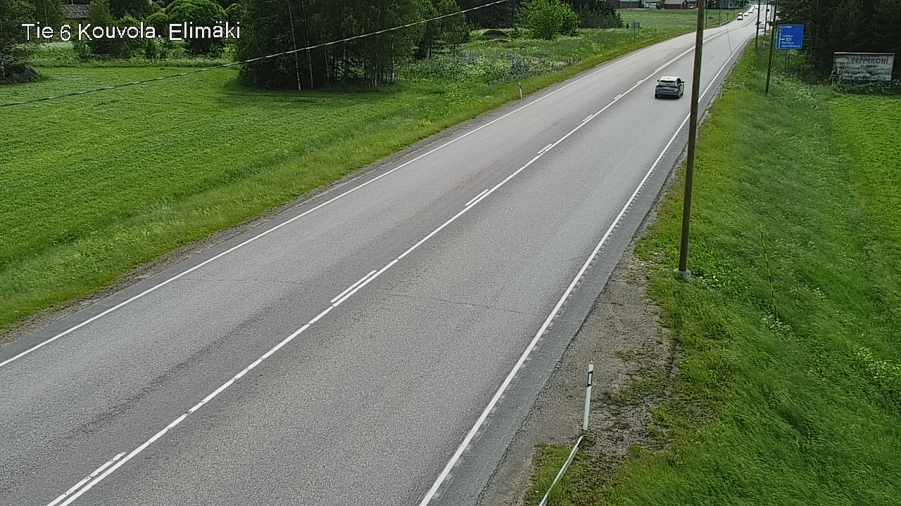 Weather Camera Image Road 6 Kouvola, Elimäki, Kouvola, Kymenlaakso