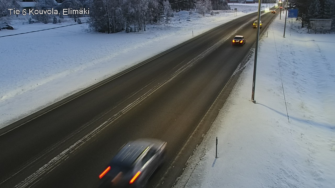 Weather Camera Image Road 6 Kouvola, Elimäki, Kouvola, Kymenlaakso