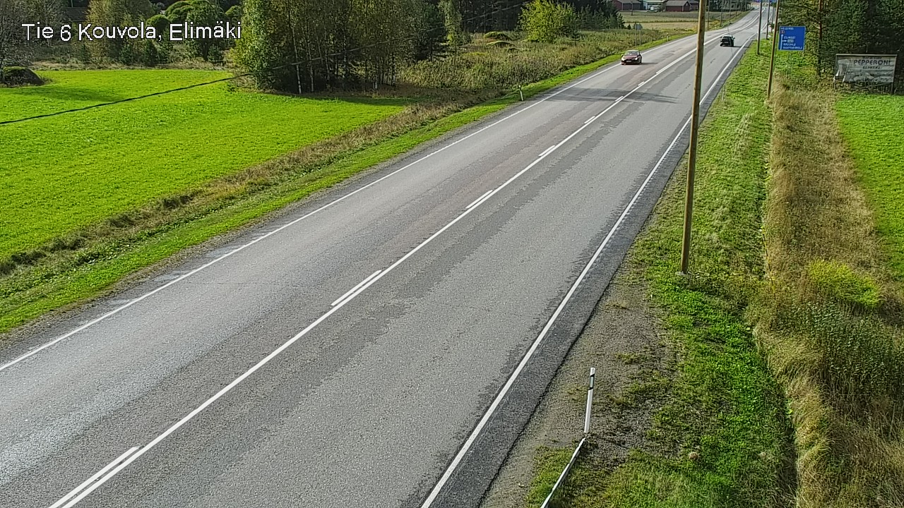 Weather Camera Image Väg 6 Kouvola, Elimäki, Kouvola, Kymenlaakso