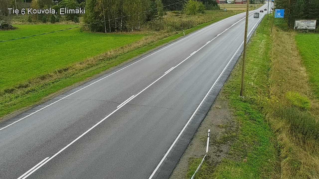 Weather Camera Image Road 6 Kouvola, Elimäki, Kouvola, Kymenlaakso