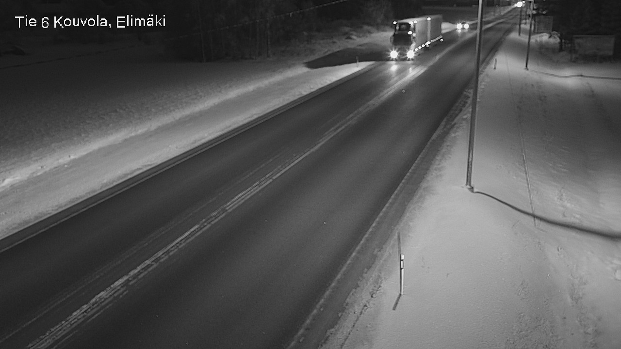 Weather Camera Image Road 6 Kouvola, Elimäki, Kouvola, Kymenlaakso