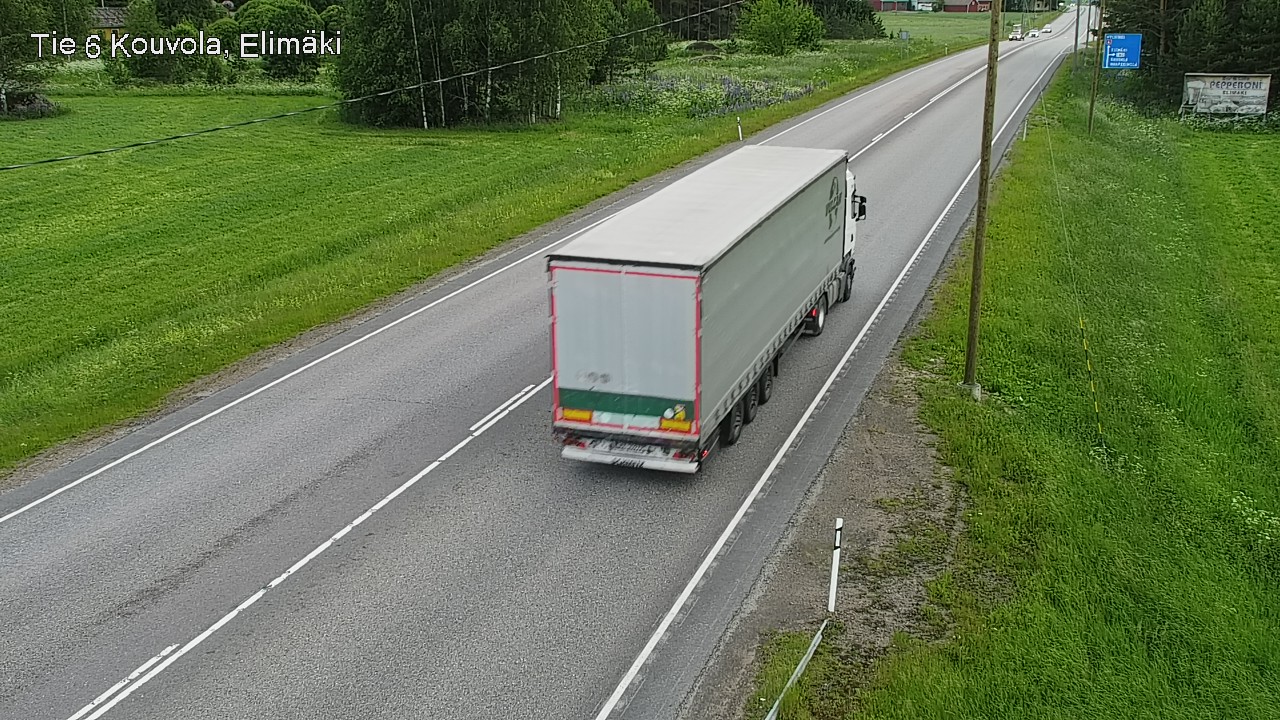 Weather Camera Image Road 6 Kouvola, Elimäki, Kouvola, Kymenlaakso