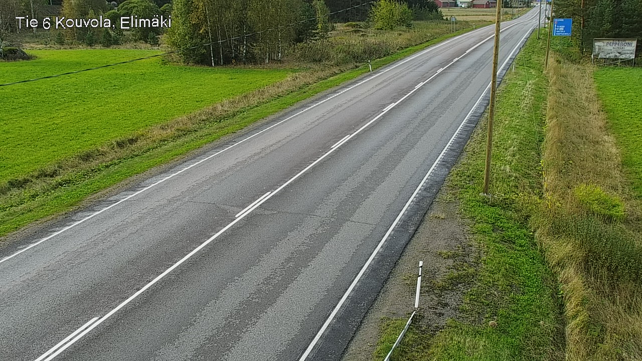 Weather Camera Image Road 6 Kouvola, Elimäki, Kouvola, Kymenlaakso