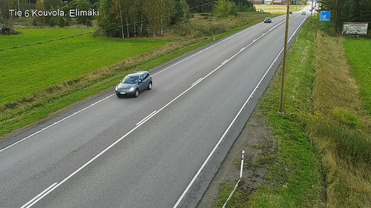 Weather Camera Image Road 6 Kouvola, Elimäki, Kouvola, Kymenlaakso