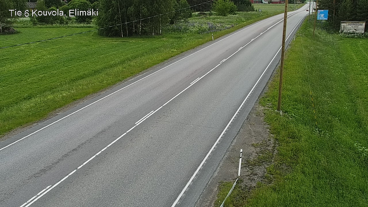 Weather Camera Image Road 6 Kouvola, Elimäki, Kouvola, Kymenlaakso